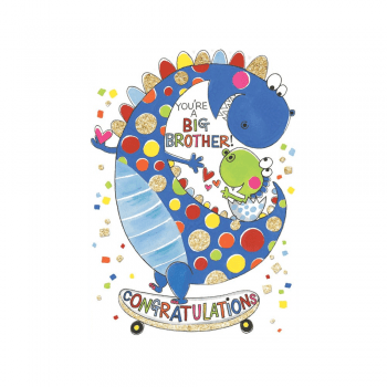Rachel Ellen Cards Big Brother Congratulations Card