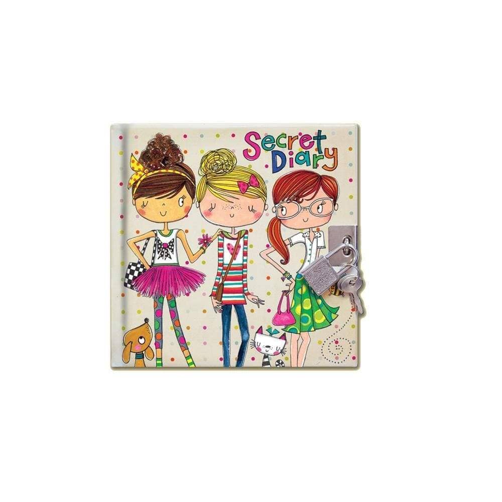 Rachel Ellen Journals Friends Secret Lockable Diary