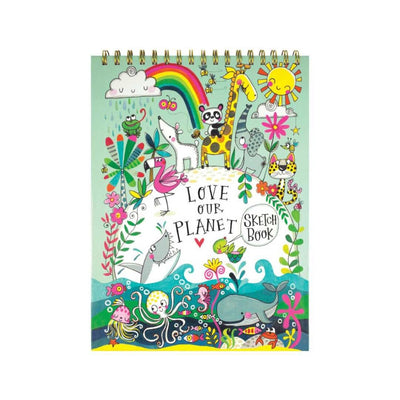 Rachel Ellen Stationery Love Our Planet Sketch Book
