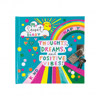 Rachel Ellen Childrens Stationery My Secret Diary Thoughts, Dreams, and Positive Vibes!