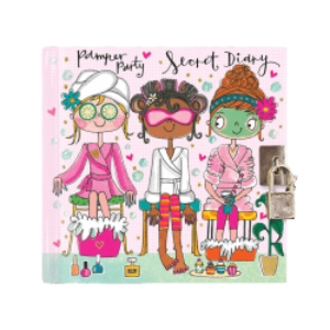 Rachel Ellen Stationery Pamper Party Secret Diary