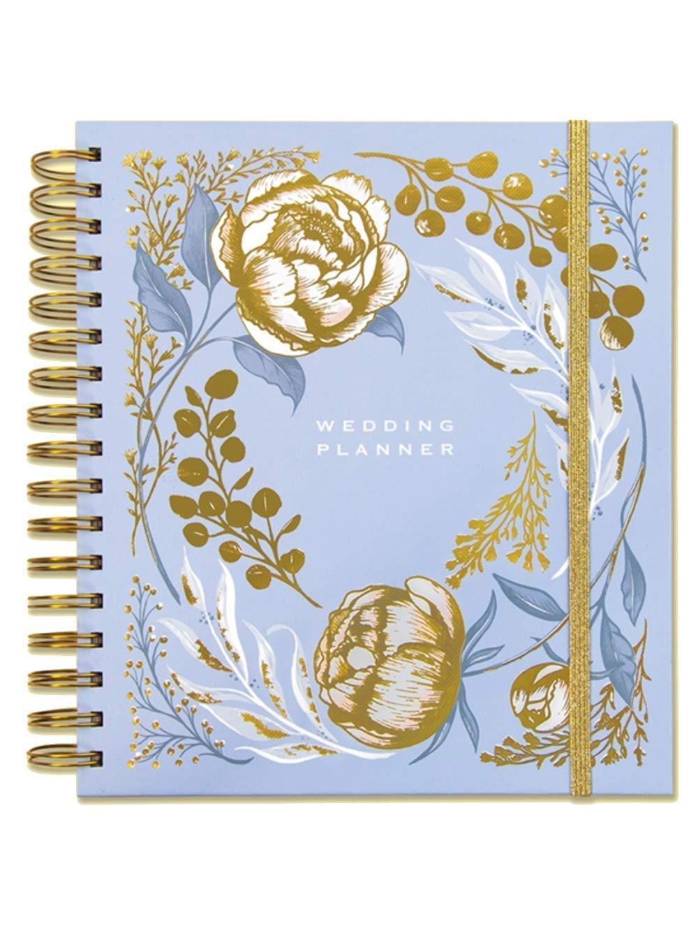 Rachel Ellen Planners Powder Blue Floral Design Wedding Planner