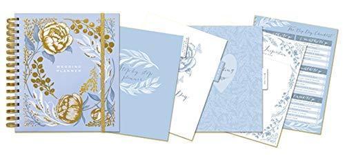 Rachel Ellen Planners Powder Blue Floral Design Wedding Planner