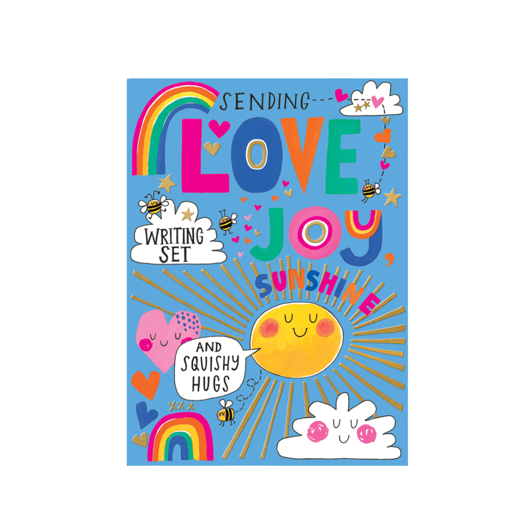 Rachel Ellen Stationery Sending Love, Joy and Sunshine Children's Writing Set