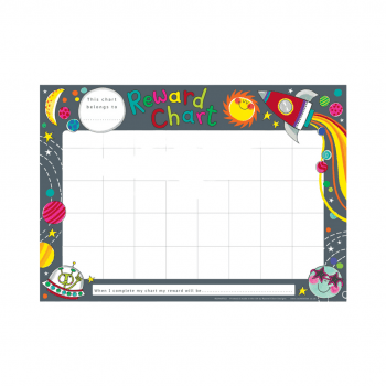 Rachel Ellen Stationery Space Themed Reward Chart