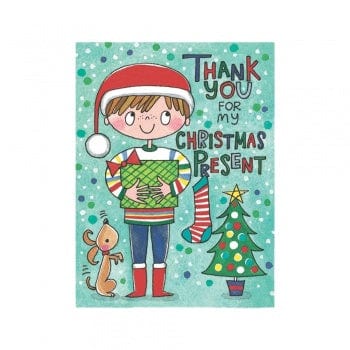 Rachel Ellen christmas cards Thank You For My Christmas Present Multi-pack Of Cards