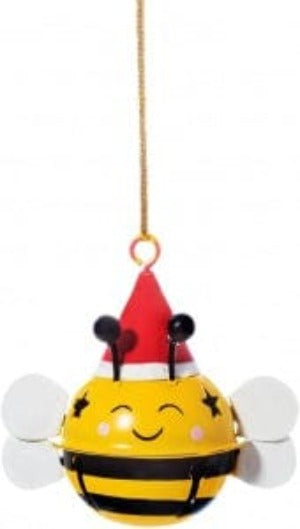 Sass & Belle Christmas Christmas Decorations Bumble Bee Bell Christmas Tree Decoration