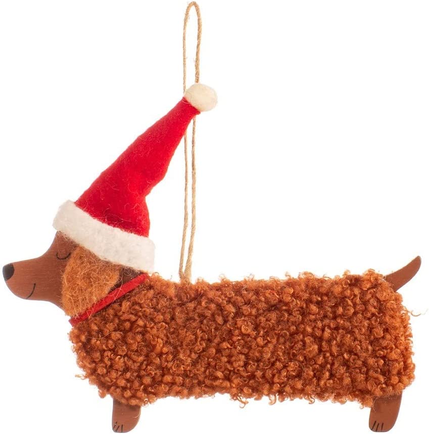 Sass & Belle Christmas Christmas Decorations Sausage Dog Christmas Tree Decoration