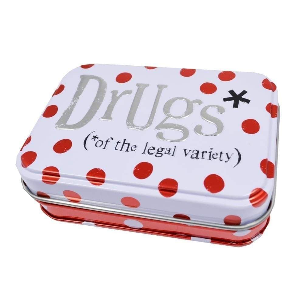 The Bright Side Storage Tins Drugs *(*of the legal variety) Pill Tin