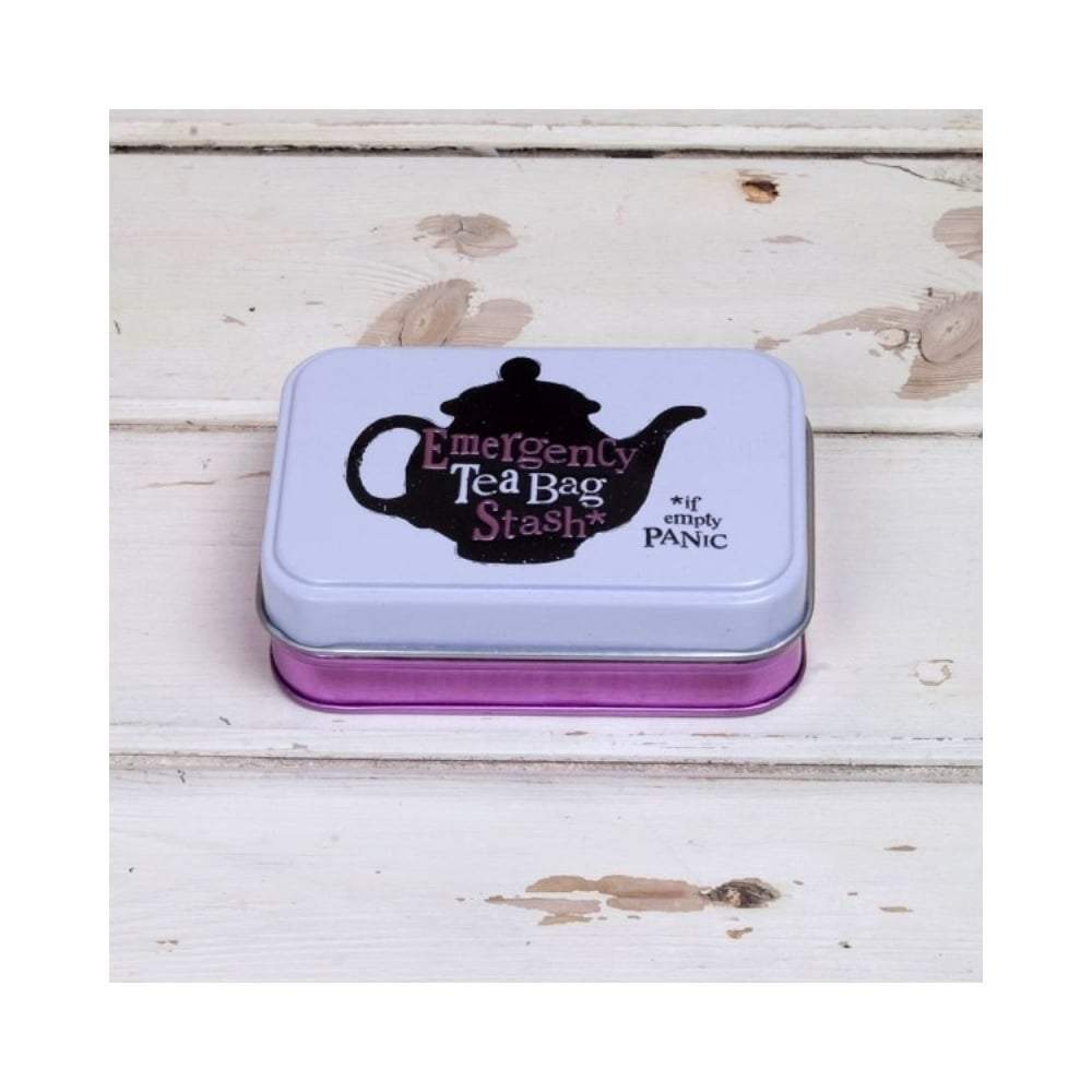 The Bright Side Storage Tins Emergency Teabag Tin Handbag Size