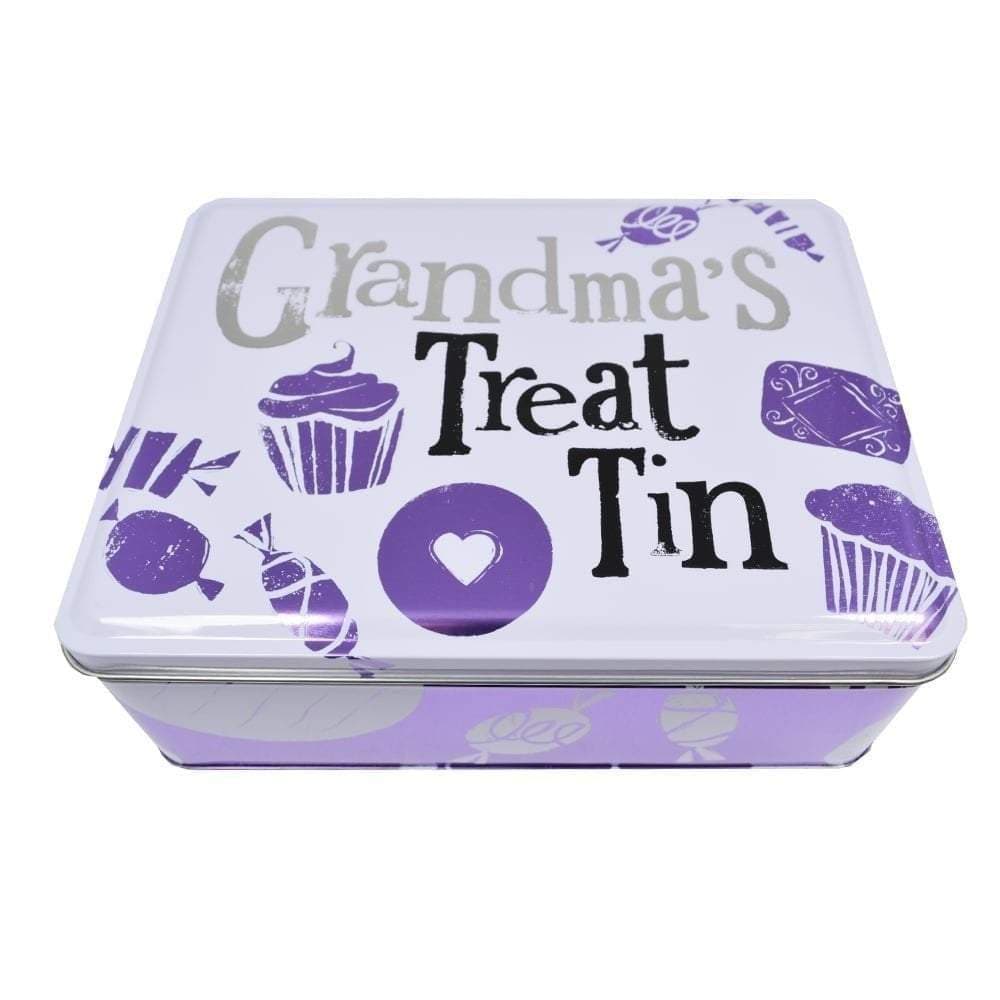 The Bright Side Storage Tins Grandma's Treat Tin, sweets for the grand kids
