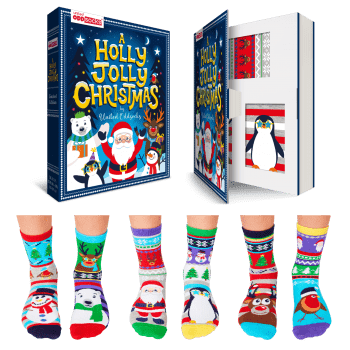 United Odd Socks Socks A Holly Jolly Christmas 6 Children's Oddsocks
