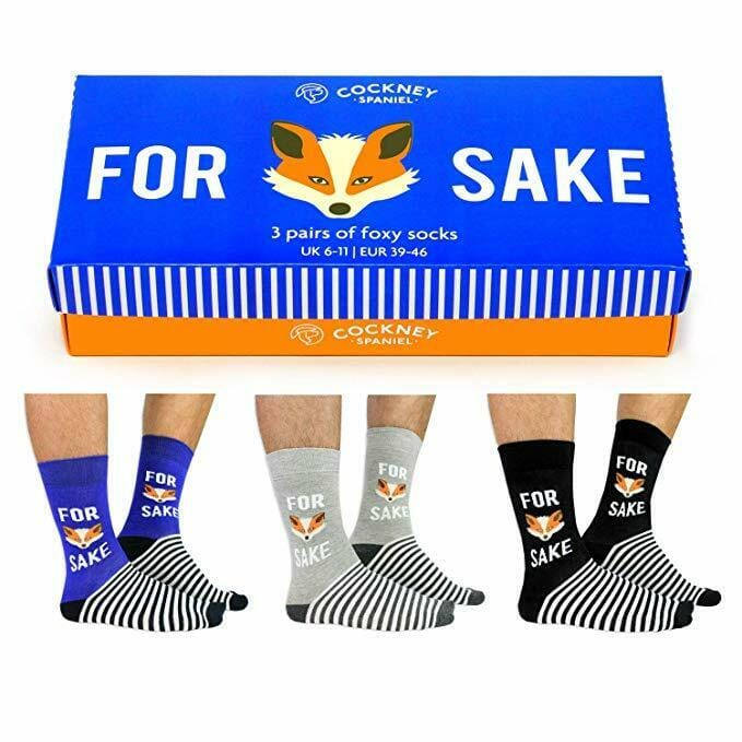 United Odd Socks Socks Boxed Set of 3 Novelty Office Socks for Men