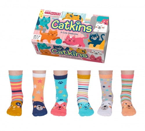 United Odd Socks Socks Catkins Girls Oddsocks