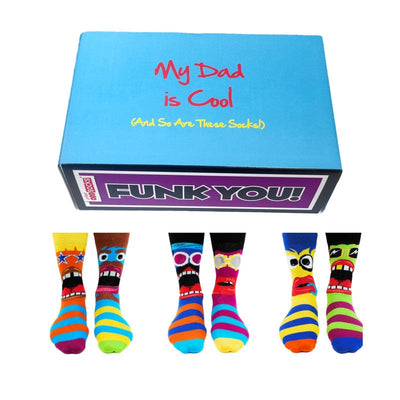 United Odd Socks Socks Cool Dad Oddsocks Gift Set - Mens Novelty Socks