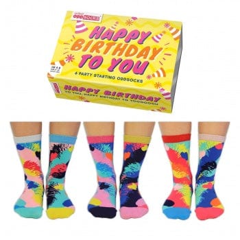 United Odd Socks Socks Happy Birthday To You 6 Party Starting Ladies Odd Socks