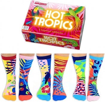 United Odd Socks Socks Hot Tropics 6 Tropical Oddsocks