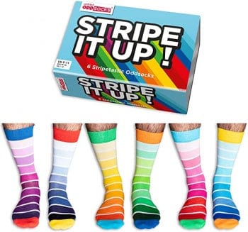 United Odd Socks Socks Stripe It Up 6 Stripetastic Oddsocks