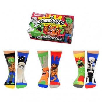 United Odd Socks Socks The Zombodies 6 Beastly Oddsocks