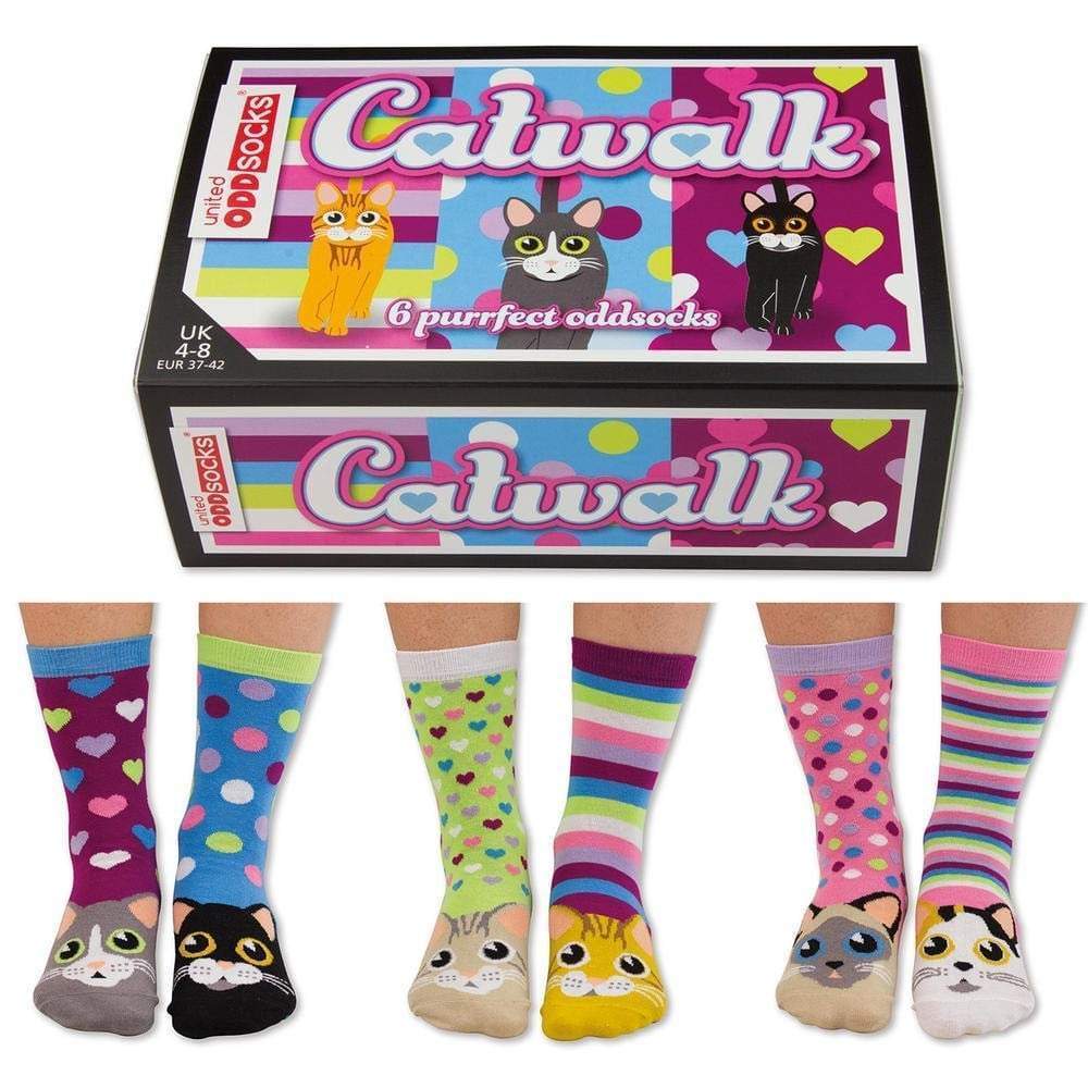 United Odd Socks Socks United Oddsocks Catwalk - Ladies Novelty Socks