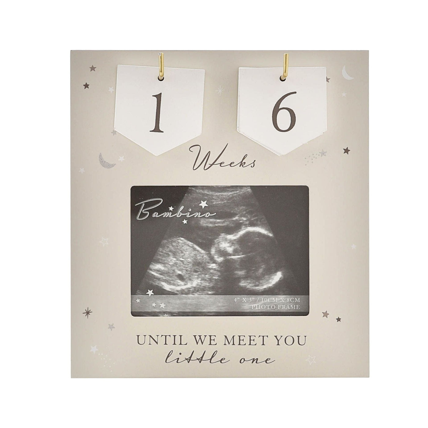 Widdop Gifts Photo Frames & Albums Countdown Baby Scan Photo Frame