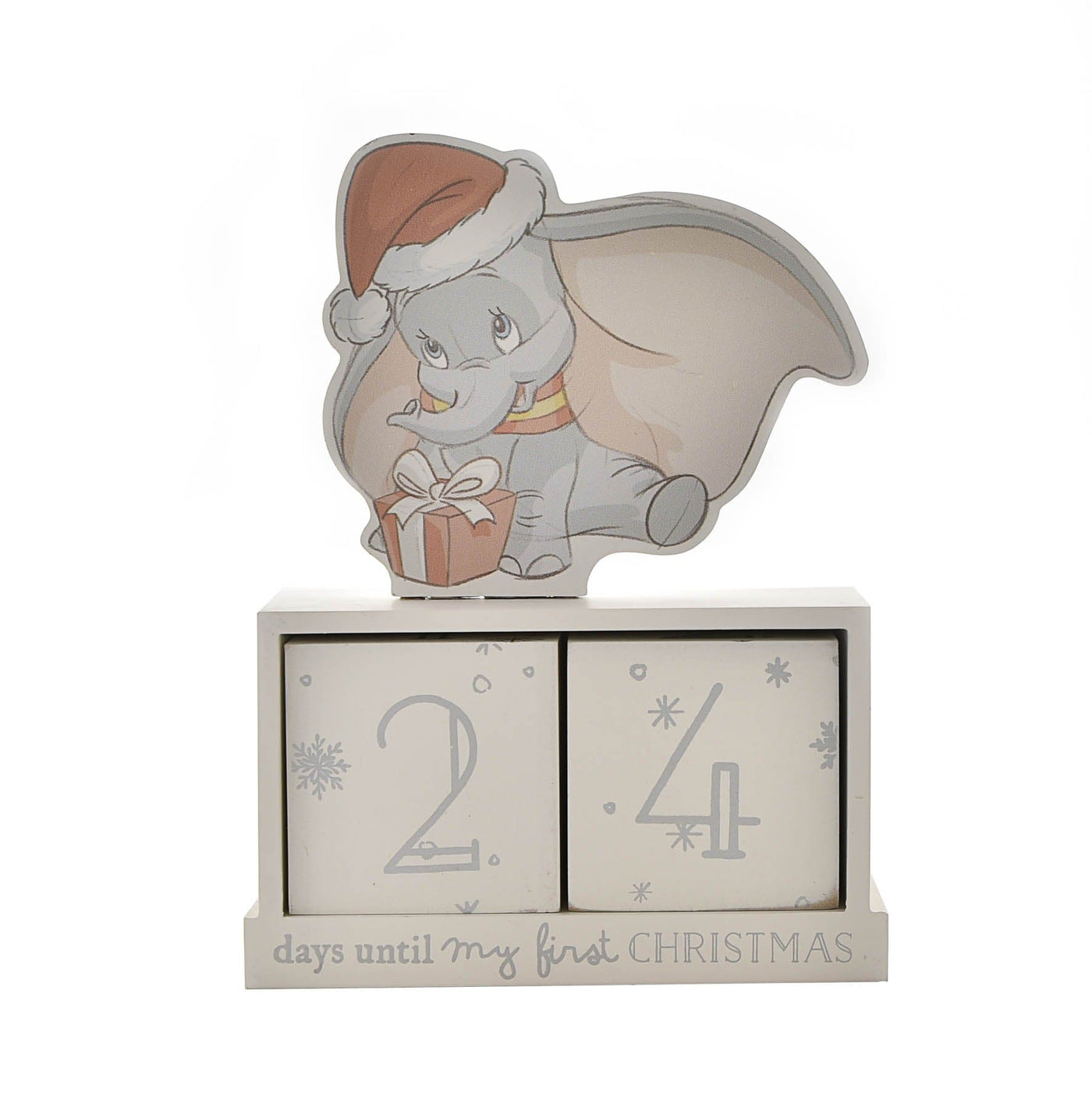 Widdop Gifts Christmas Decorations Dumbo Disney Character My First Christmas Baby's Countdown Block