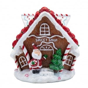 Widdop Gifts Christmas Decorations Festive Gingerbread Sweet Shop Christmas Ornament