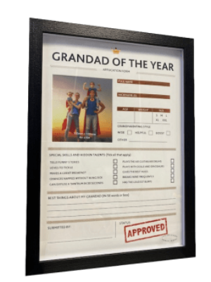 Widdop Gifts Fathers Day Gifts Grandad of The Year Application