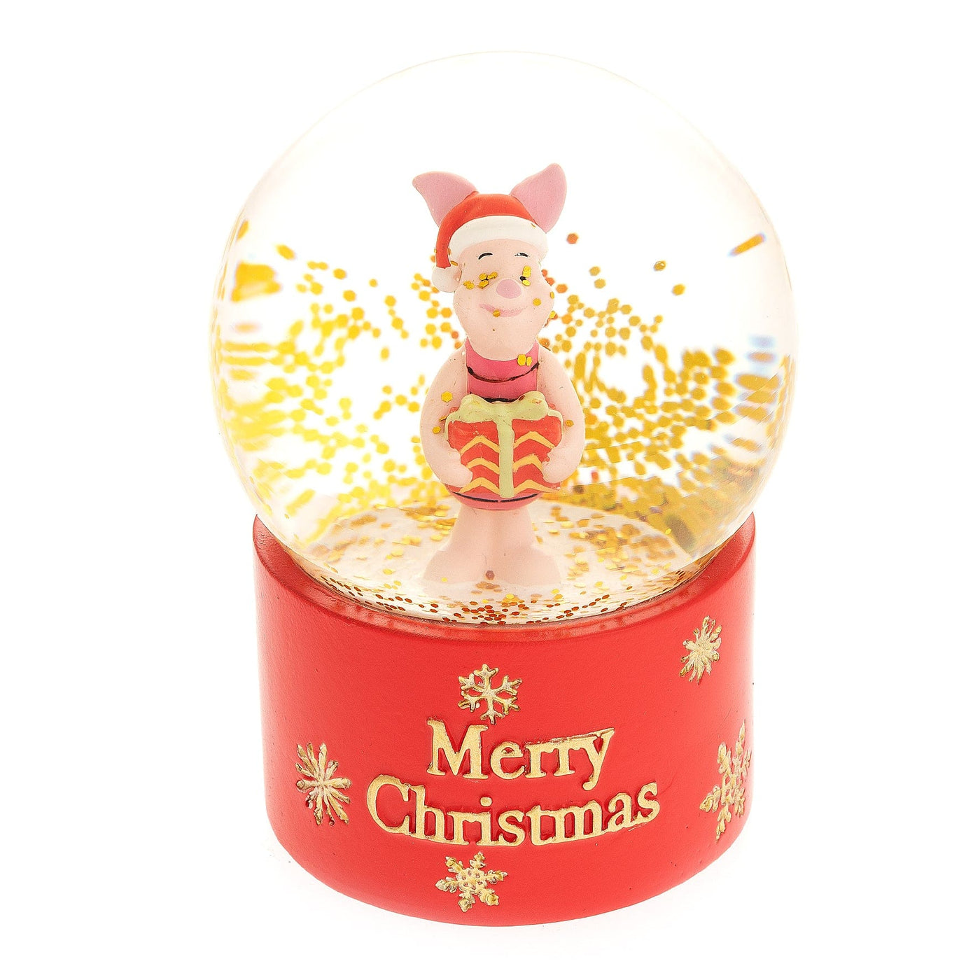 Widdop Gifts Christmas Decorations Piglet Disney Characters Festive Snow Globe