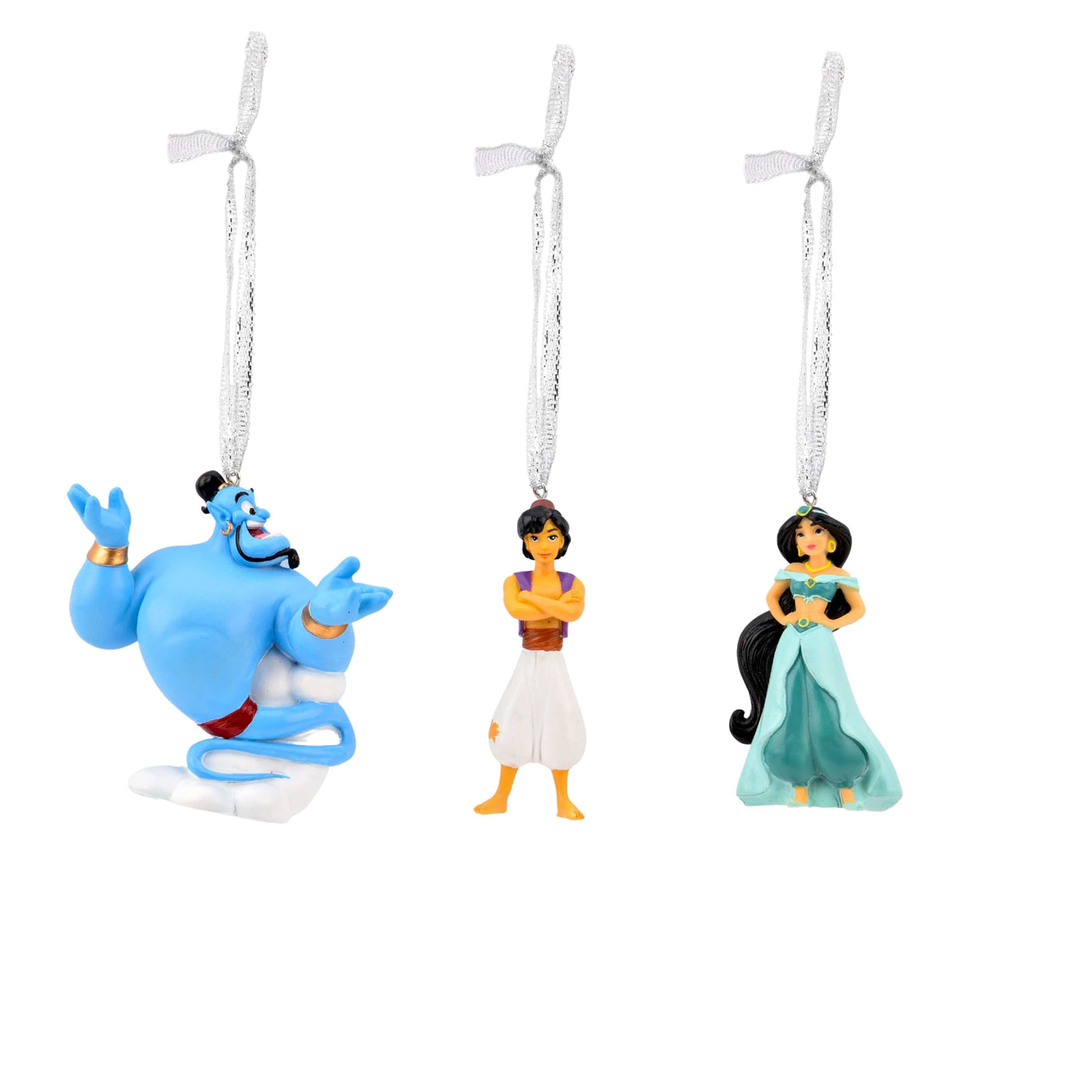 Widdop Gifts Christmas Decorations Set of Three Disney Aladdin Christmas Tree Decorations