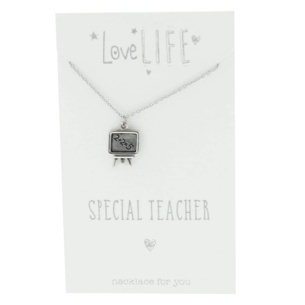 Widdop Gifts Jewellery Special Teacher Lovely Necklace