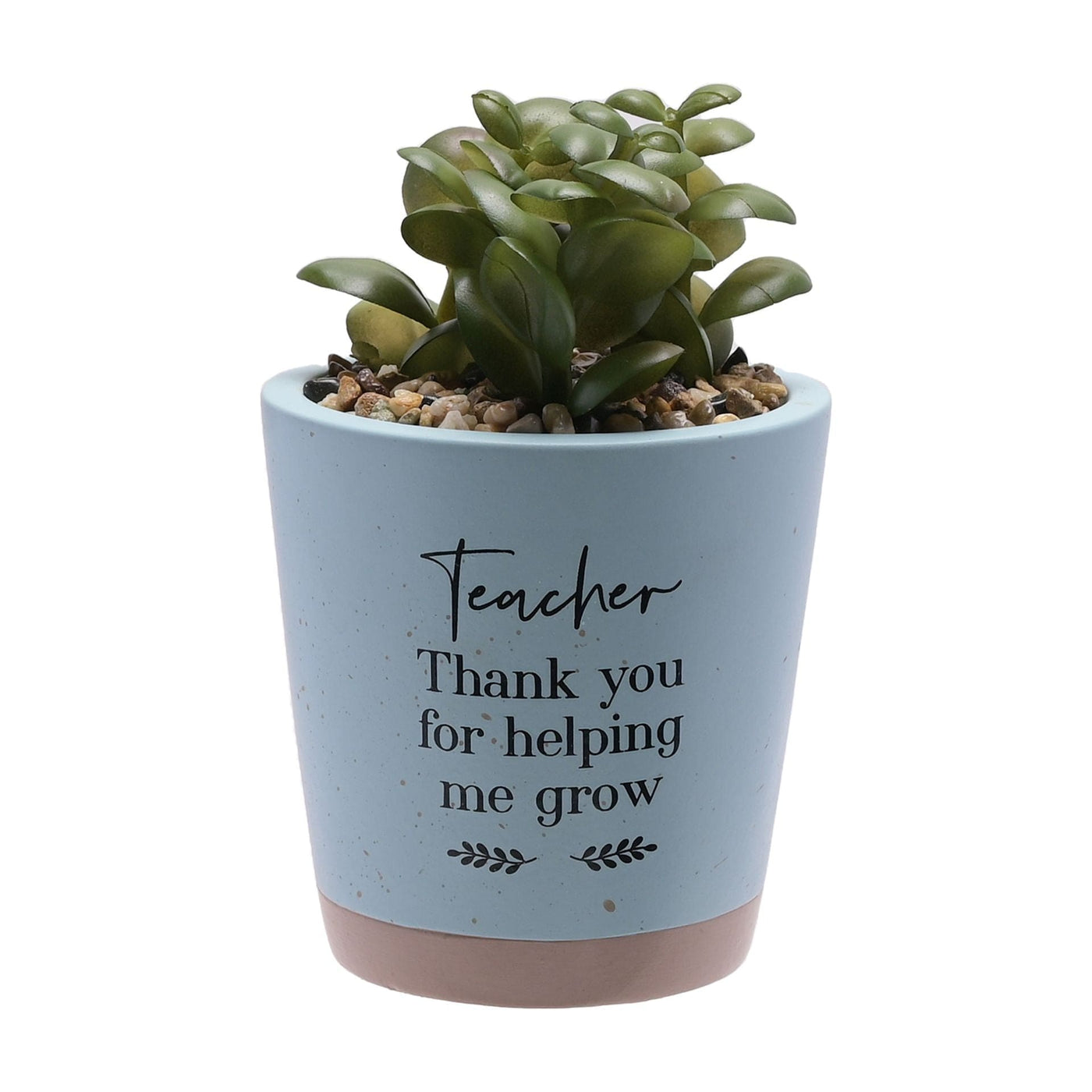 Widdop Gifts Artificial Plants Thank You Teacher For Helping Me Grow Faux Plant
