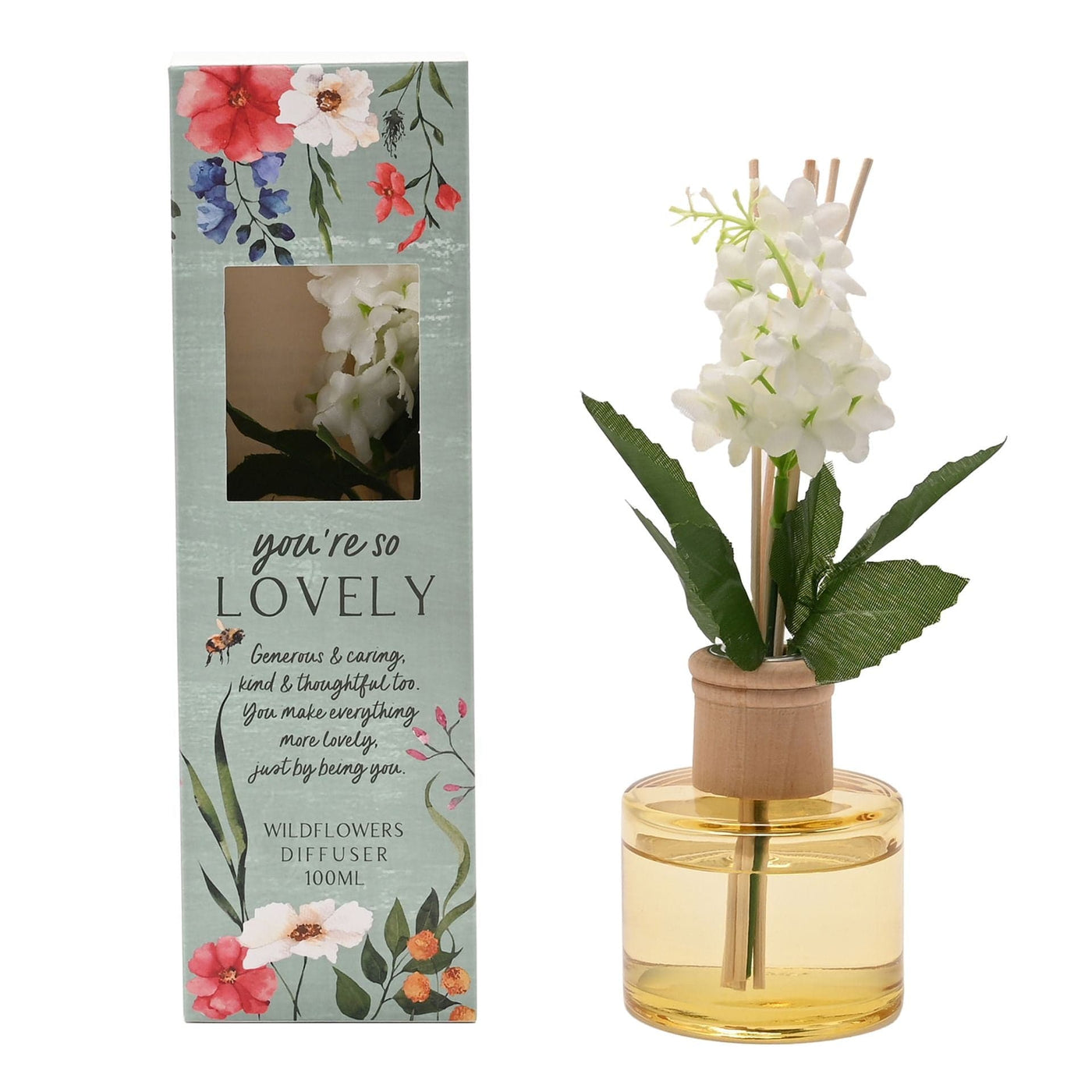 Widdop Gifts Candles & Diffusers You're So Lovely Floral Reed Diffuser