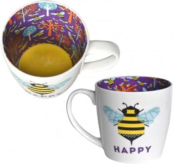 WPL Mugs & Drinkware 'Bee Happy' Ceramic Mug