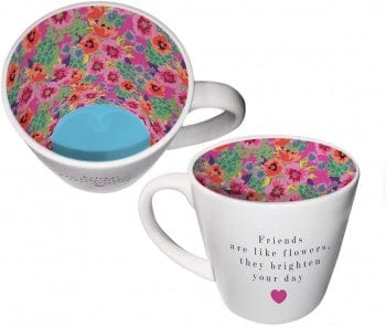 WPL Kitchen Accessories 'Friends are like Flowers' Mug