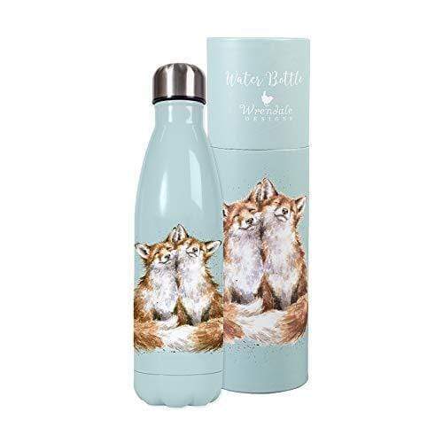 Wrendale Designs Water bottle Foxes Choice of Country Animal Illustrated Water Bottles