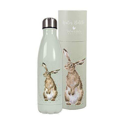 Wrendale Designs Water bottle Hare Choice of Country Animal Illustrated Water Bottles