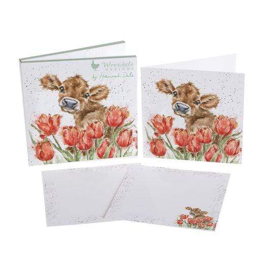 Wrendale Designs Stationery Cow Choice Of Design Notecard Packs