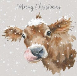Wrendale Designs christmas cards First Taste Of Snow Luxury Christmas Cards