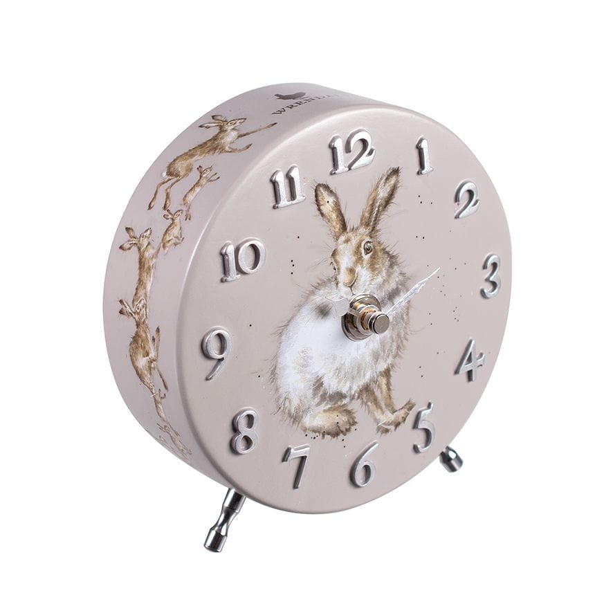 Wrendale Designs Clock Hare Freestanding Mantel Clock - Choice of Design