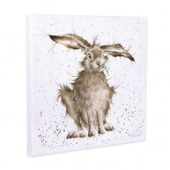Wrendale Designs Posters & Prints 'Hare Brained' Canvas (Small)