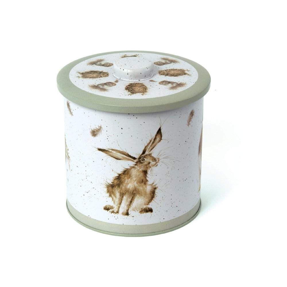 Wrendale Designs Jugs Hare, Duck and Owl Illustrated Biscuit Storage Tin