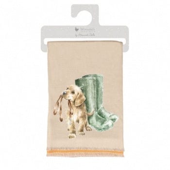 Wrendale Designs Scarves Hopeful Dog Winter Scarf In Gift Bag