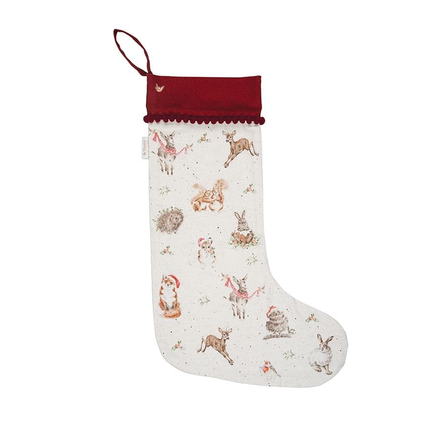 Wrendale Designs Woodland Animals Illustrated Animal Design Christmas Stockings
