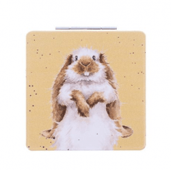 Wrendale Designs Compact Mirrors Illustrated Rabbit Compact Mirror